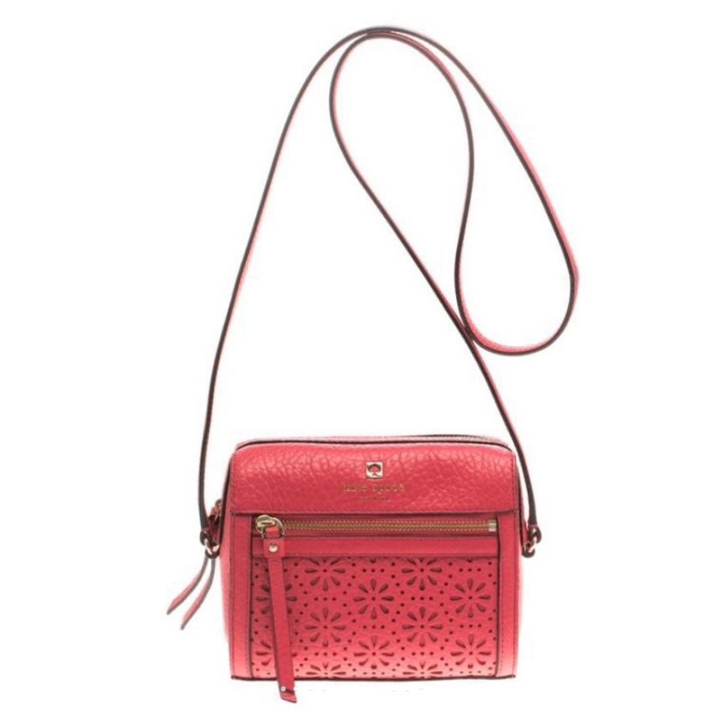 Kate Spade New York Perri Lane Bubbles Perforated Leather LooLoo Crossbo…